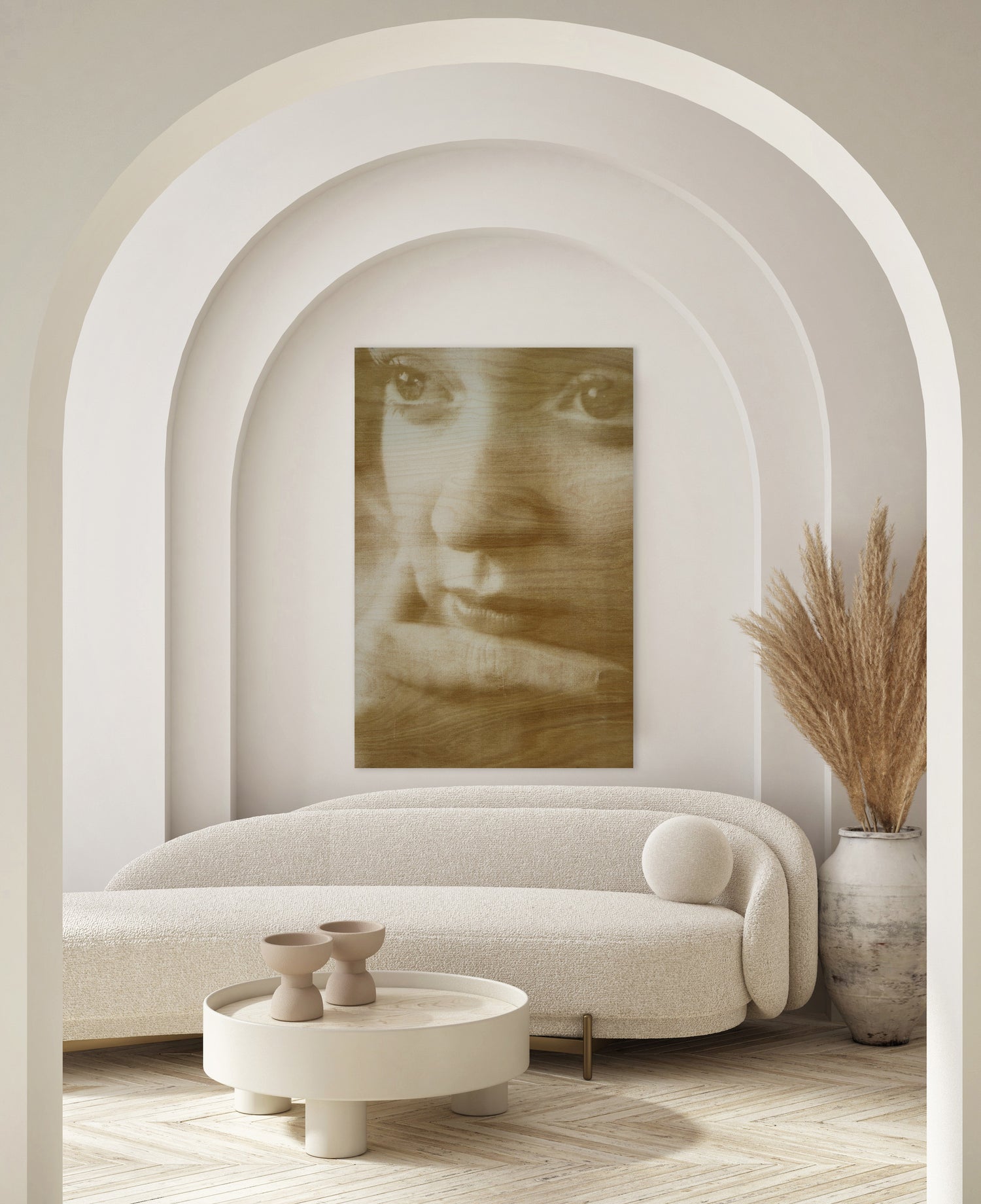 Foto op hout (verticaal)